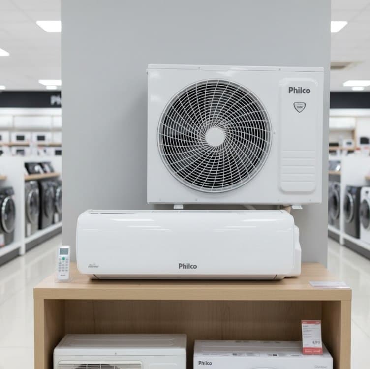Ar-Condicionado Split HW Inverter Philco PAC18FB 18.000 BTUs R-32 Só Frio 220V