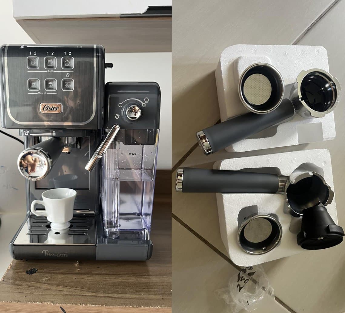 Cafeteira Espresso Oster PrimaLatte Touch 220V