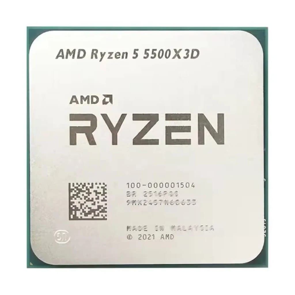 AMD Ryzen 5 5500X3D, 4.0GHz Max Turbo, Cache 96MB, AM4 (Novo S/Box)